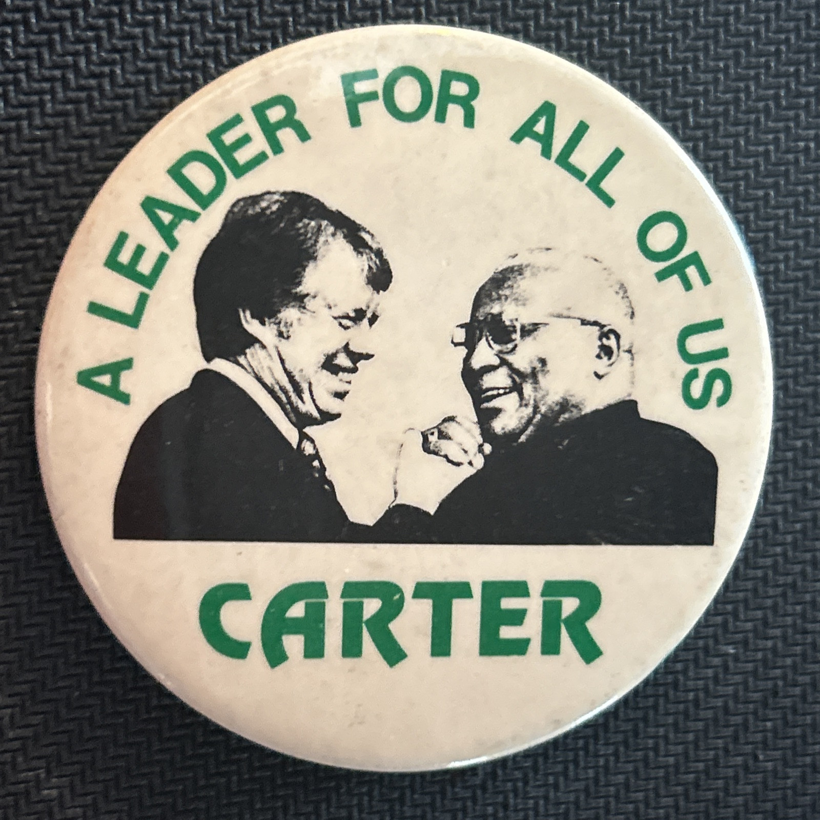 A Leader For All Of Us Jimmy Carter 2”pinback button pin