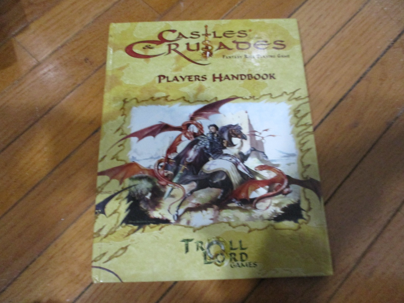 Troll Lord Castles and Crusades RPG Players Handbook TLG 80103 HC