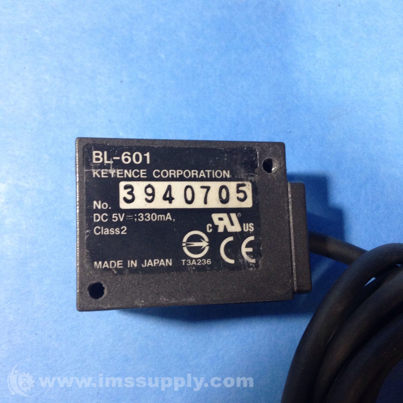 Keyence Corp BL-601 Barcode Scanner USIP