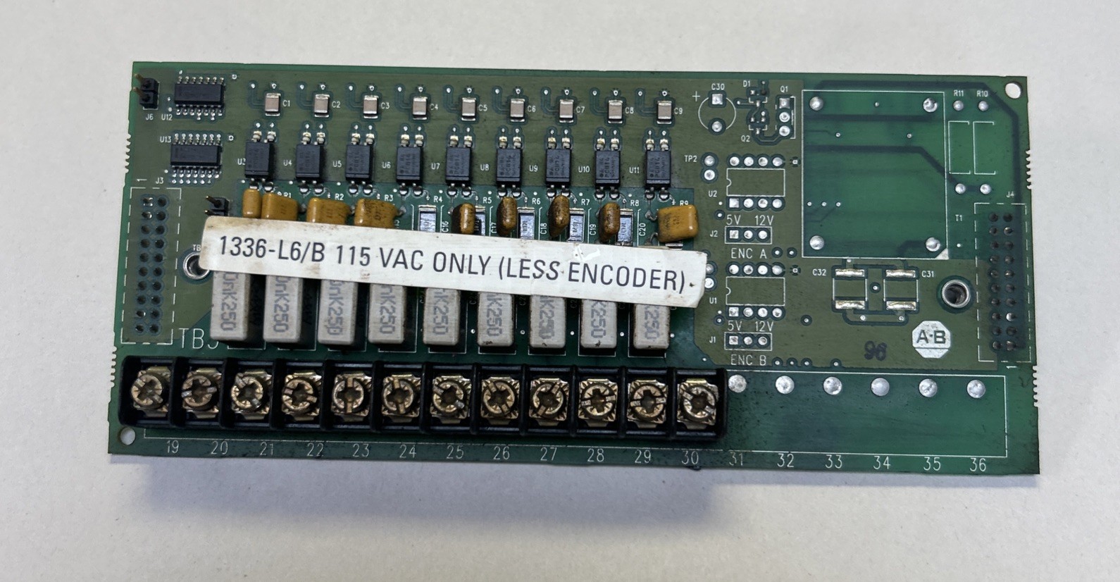 ALLEN BRADLEY,193396,ENCODER TERMINAL CIRCUIT BOARD