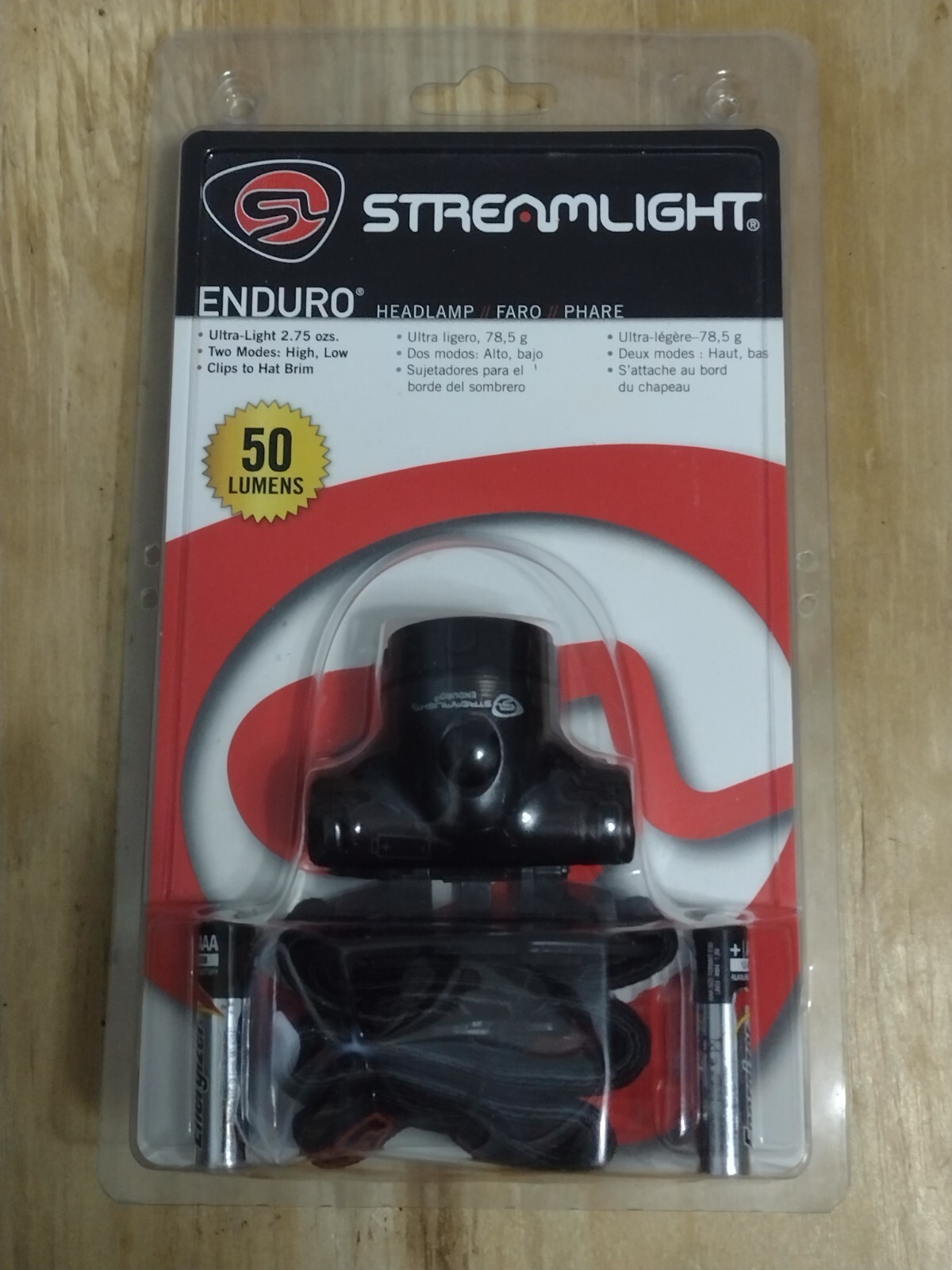 Streamlight Enduro 614101 Ultra-Light 2.75 oz 78.5 g LED Headlamp
