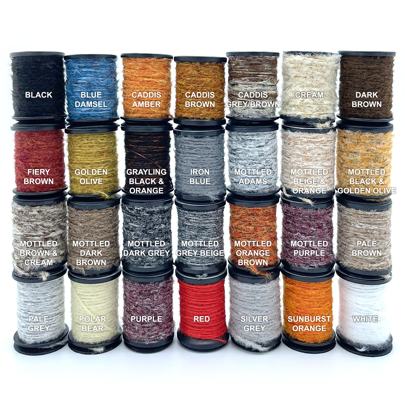 SEMPERFLI DRY FLY POLY YARN - Fly Tying Material - 28 Colors Available NEW!