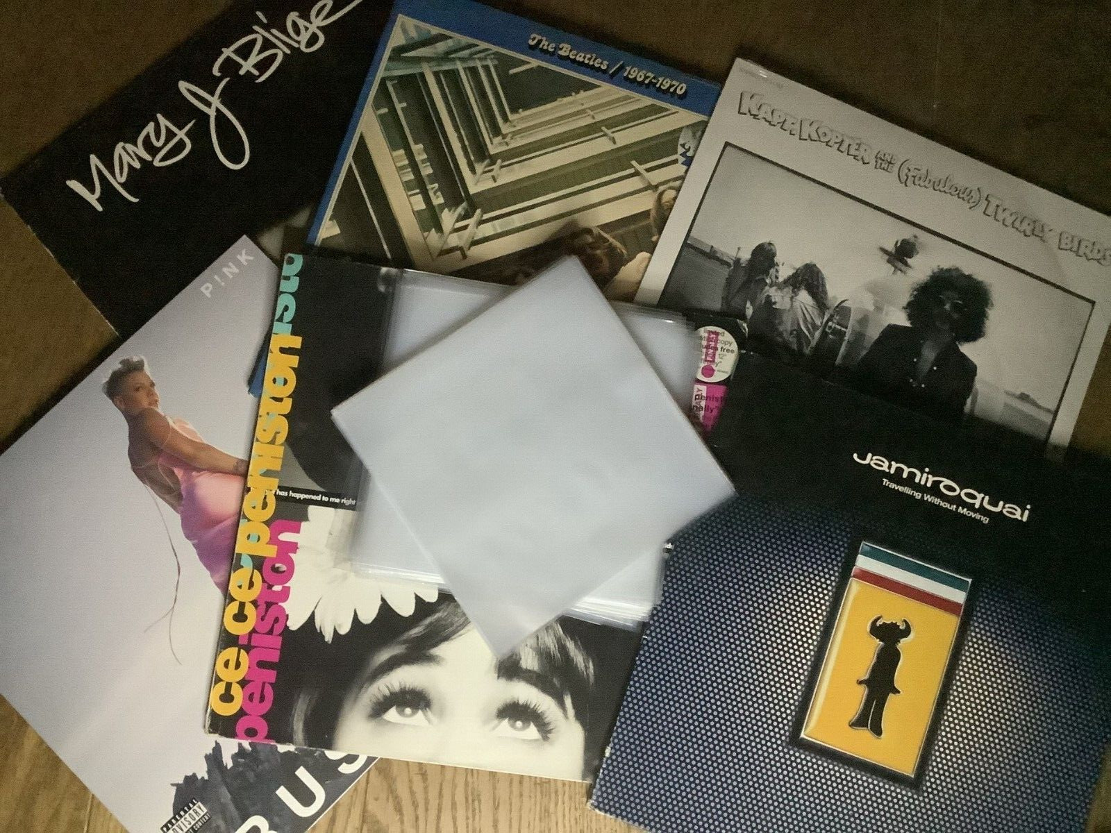 100 x 7" SINGLE PLASTIC OUTER POLYTHENE VINYL RECORD SLEEVES - 250G