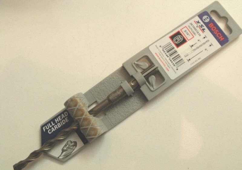 Bosch HCFC2051 5/16" x 6-1/2" SDS+ X5L Carbide Hammer Drill Bit Germany