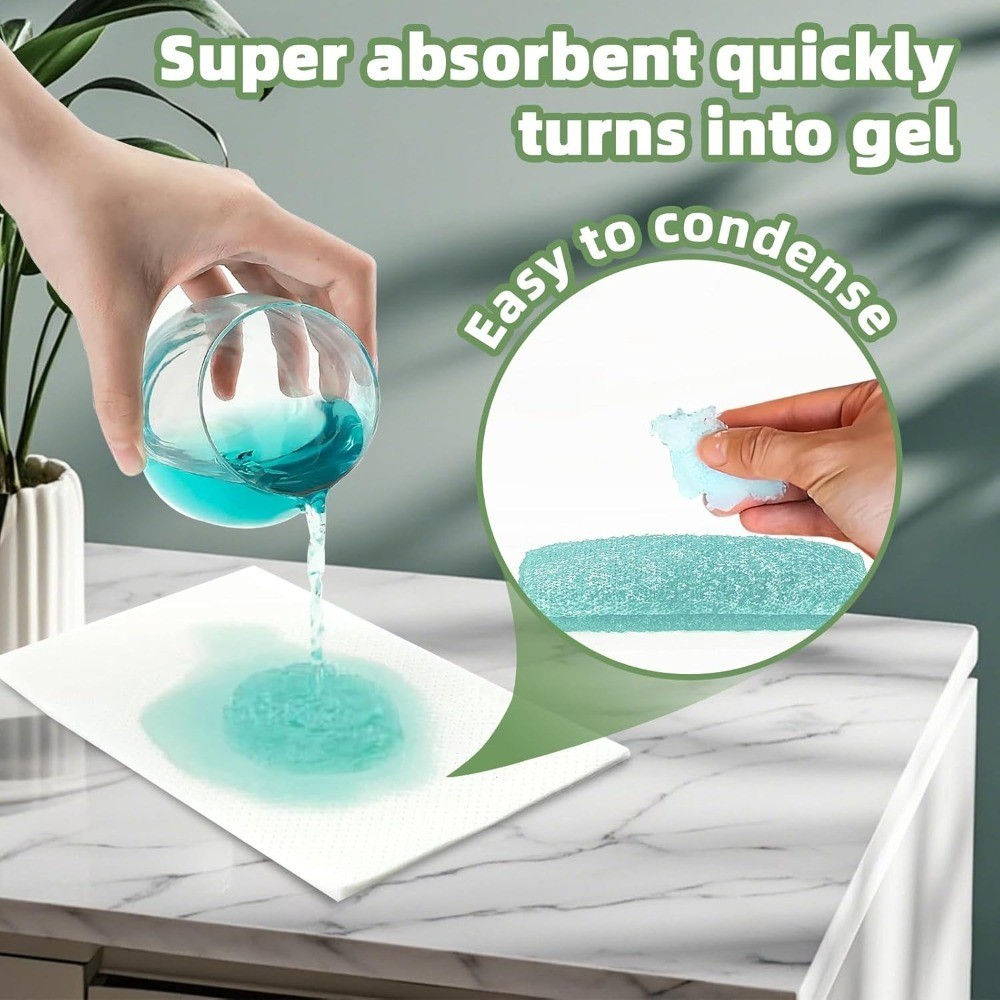 Universal Fit Commode Liners with Super Absorbent Pads, 50 Count Vanilla Scented