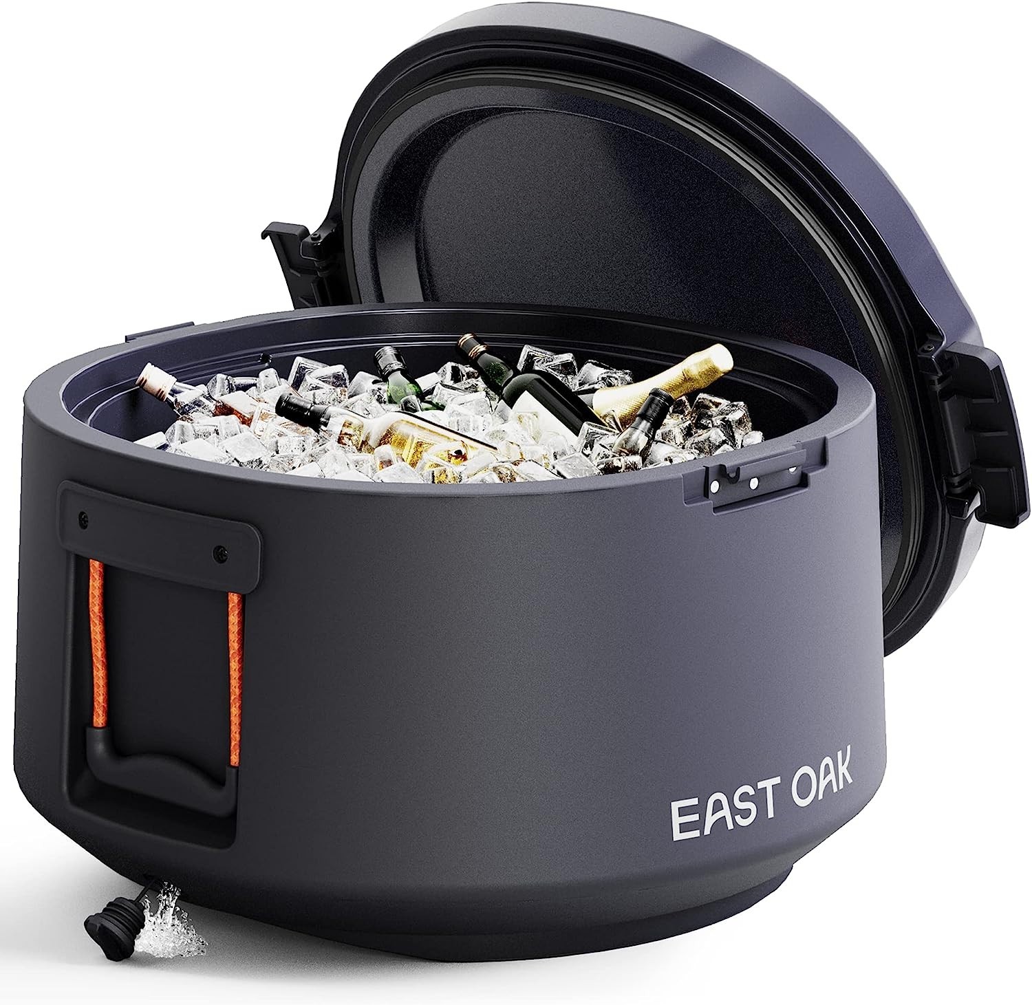 East Oak Cooler, 25 QT 28 Cans Portable Outdoor Ice Chest Box Rotomolded Cooler