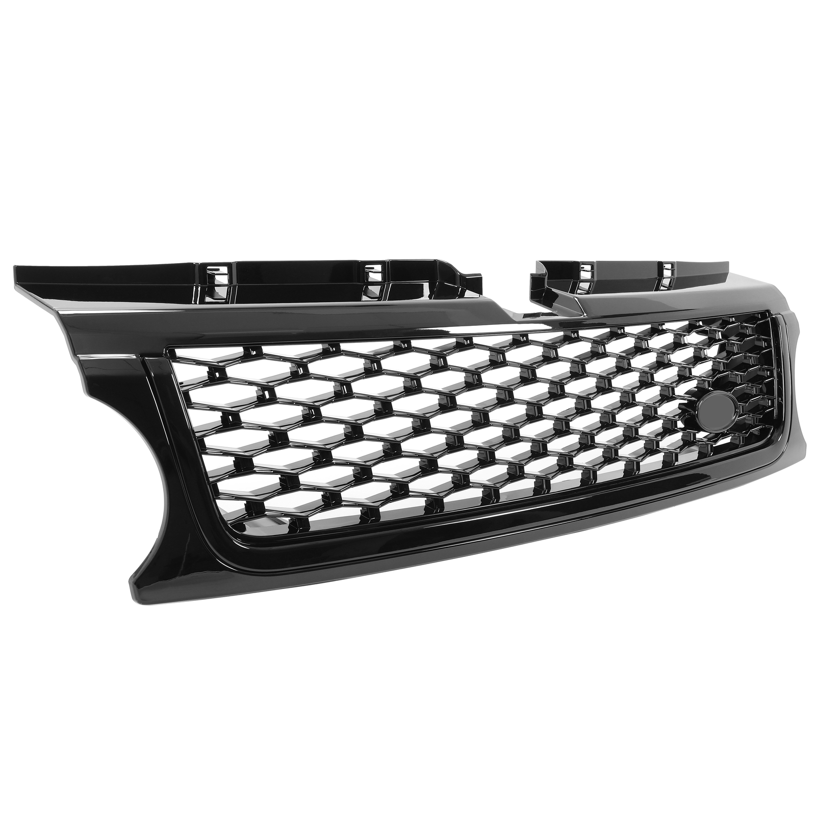 Front Upper Grille Black Painted Plastic Set For Range Rover Sport 2010-2013
