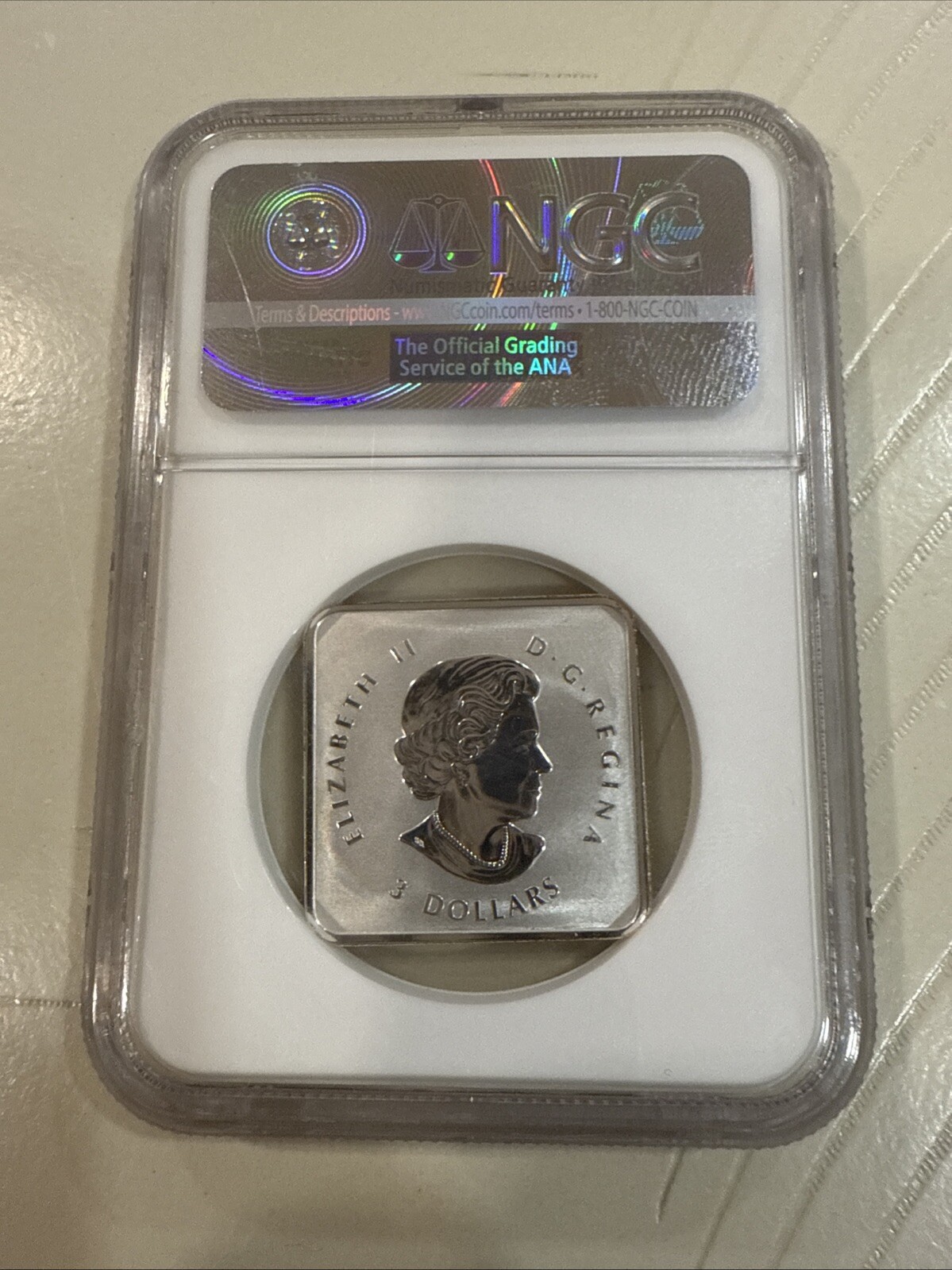 CANADA. 2017, 3 Dollars, Silver - NGC PF69 - Maple Leaf Quartet, Upper Right, Ra