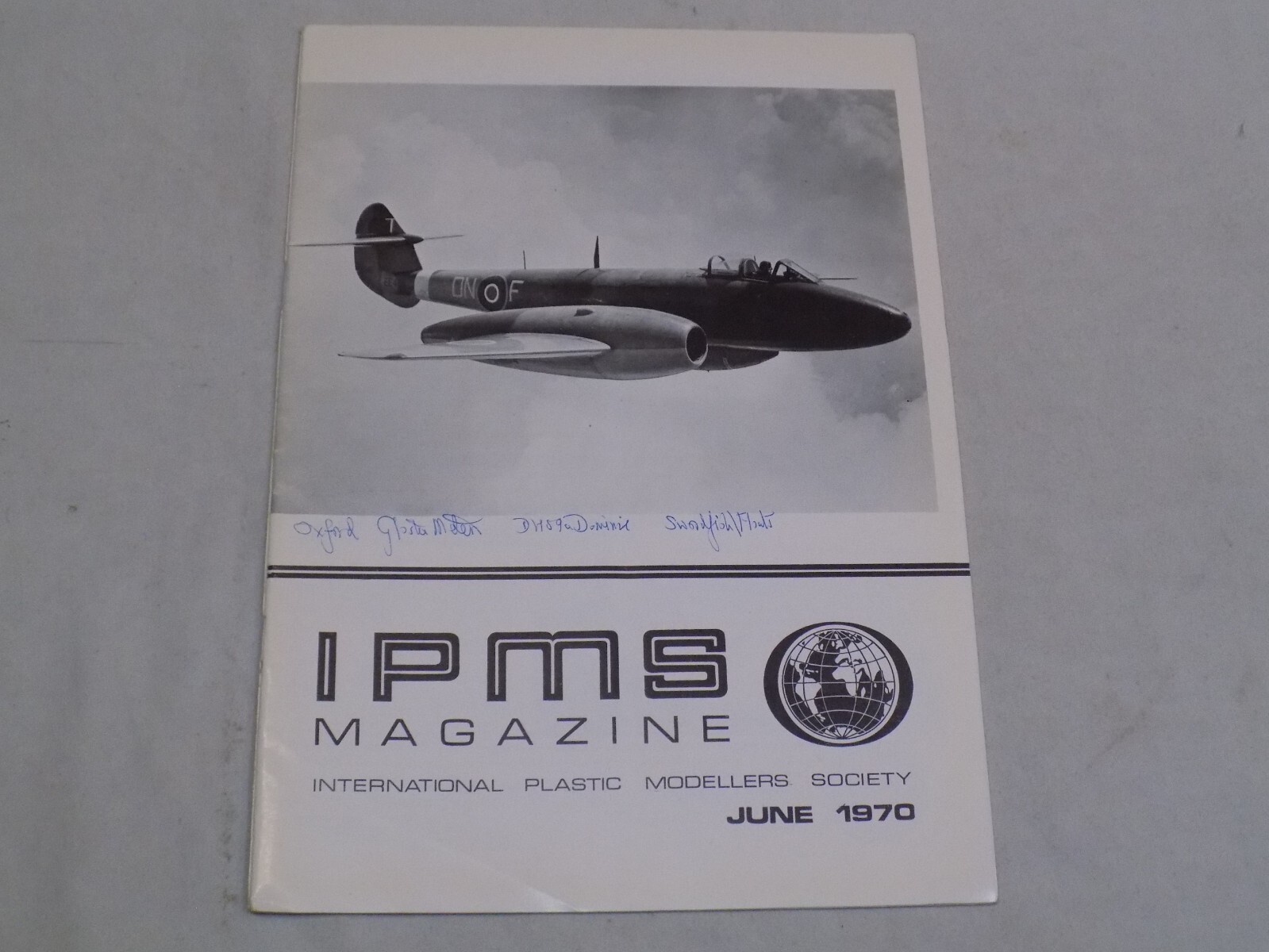 IPMS Magazine Jun 1970 International Plastic Modellers Society Swordfish Plane +