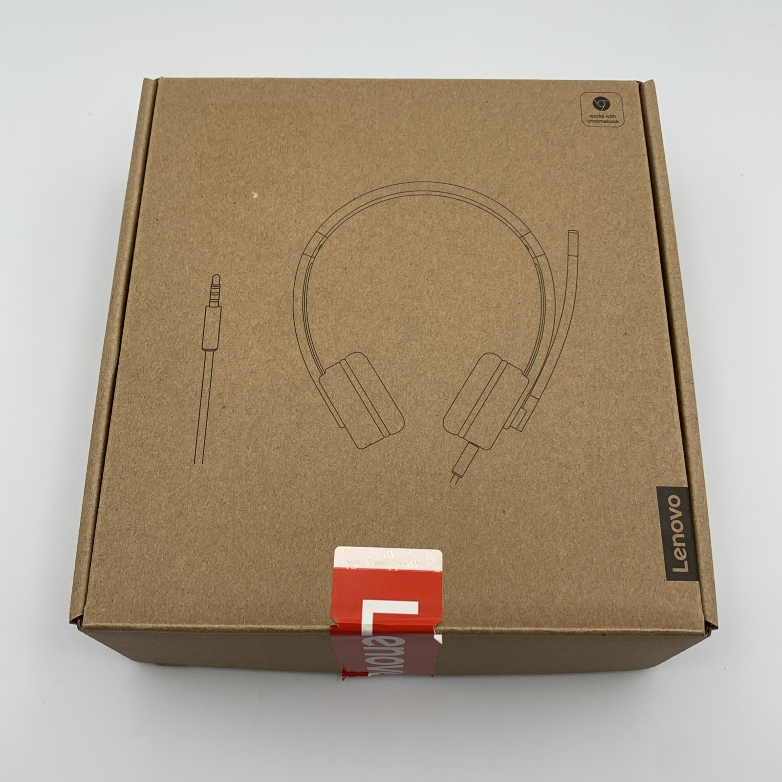 Lenovo 100 Stereo Analog 3.5 MM Headset Open Box Never Used