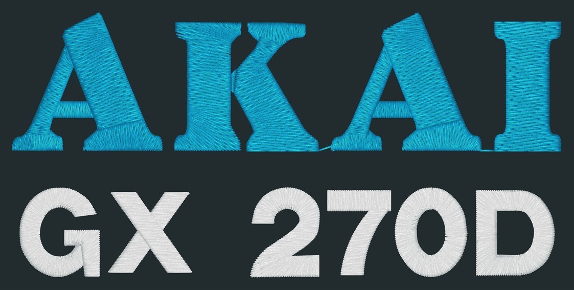 Akai GX 270D (with reels on) Signature Series Dust Cover