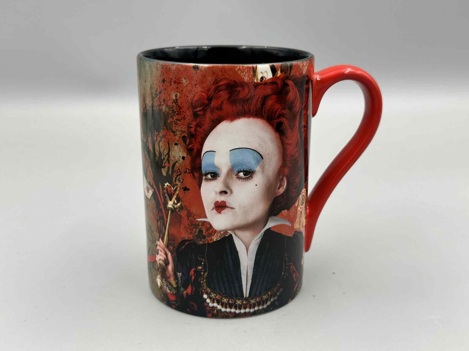 Disney Store Alice in Wonderland Queen Of Heart Handled Mug.