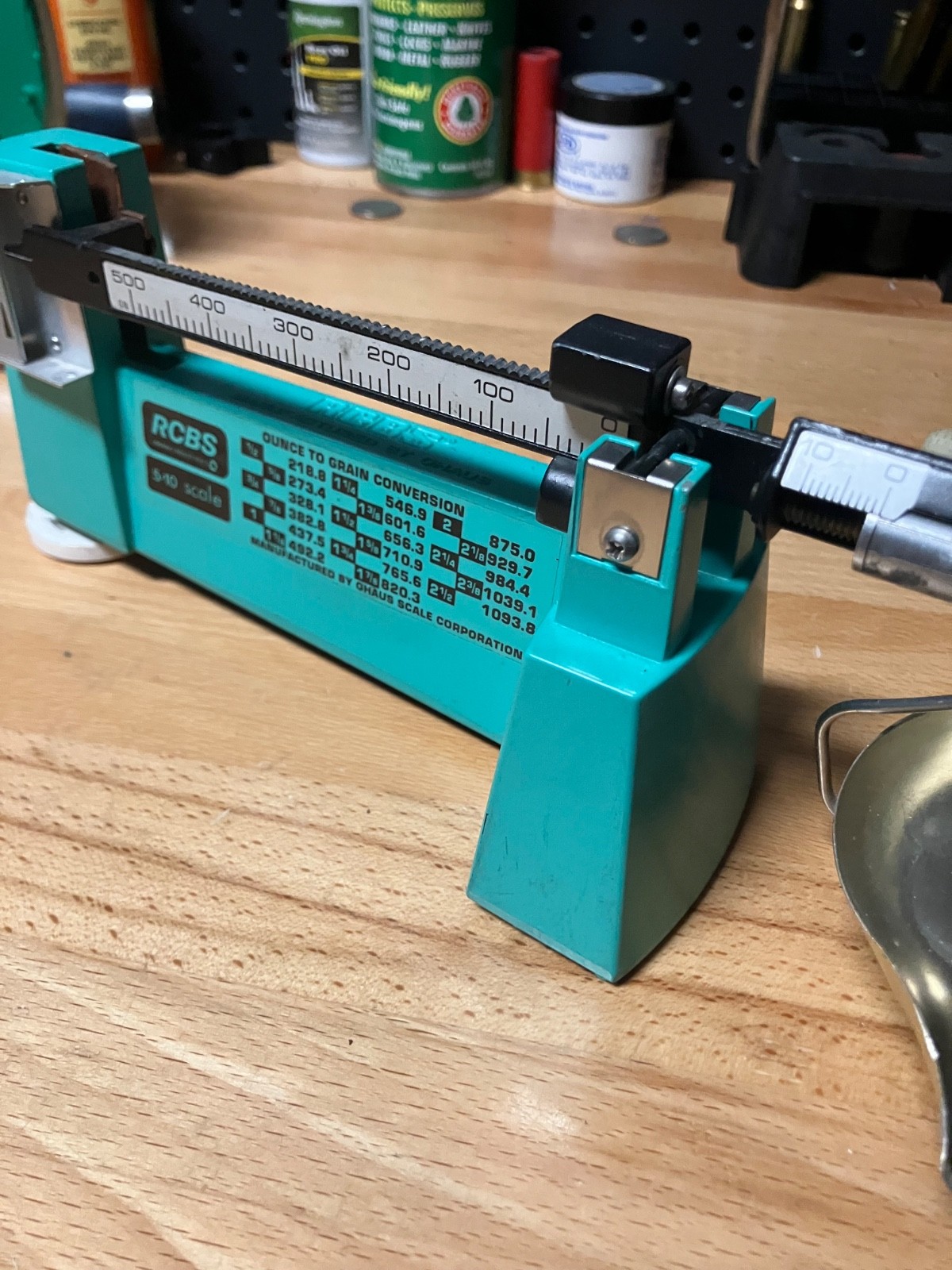 RCBS 5-10 powder scale