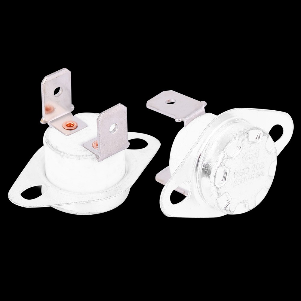 70℃ KSD302 Switch Temperature Control Thermostat Thermal Switch 250V16A Normally