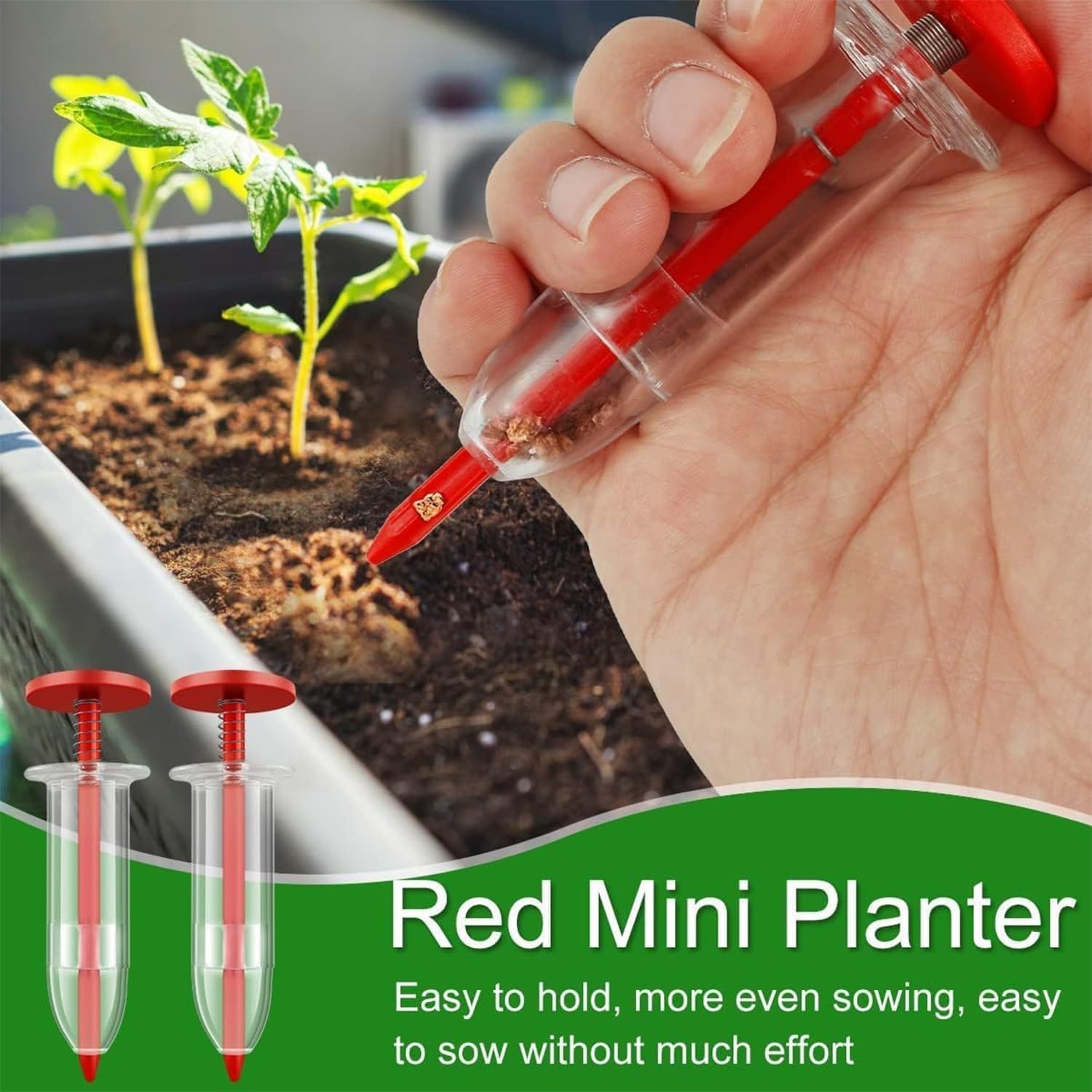 17 PCS Mini Seed Spreader, New Gardening Spreaders, Sowing Gerrn