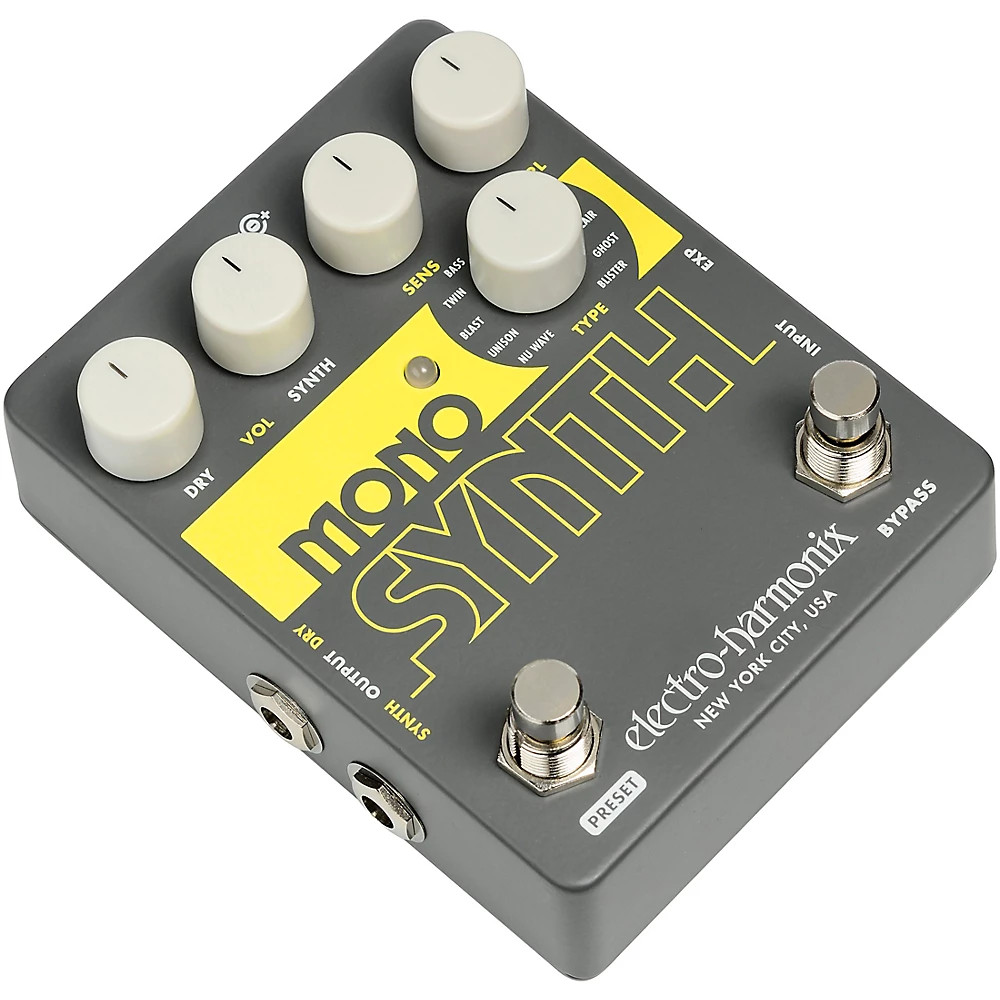 ElectroHarmonix Guitar Mono Synth Effects Pedal