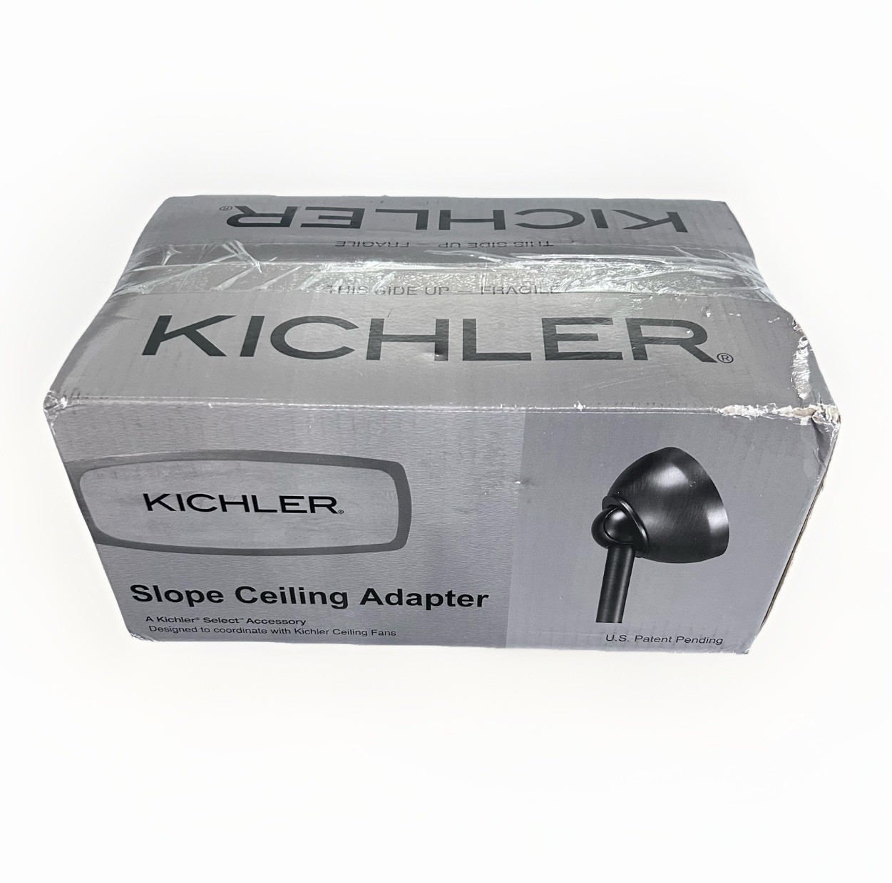 Ceiling Adapter For Fan – New in Box - Black 337005 DBK