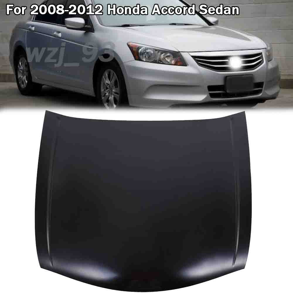 New Primed Steel Hood For 08-12 Honda Accord Sedan 2.4L HO1230155 60100TA5A91ZZ