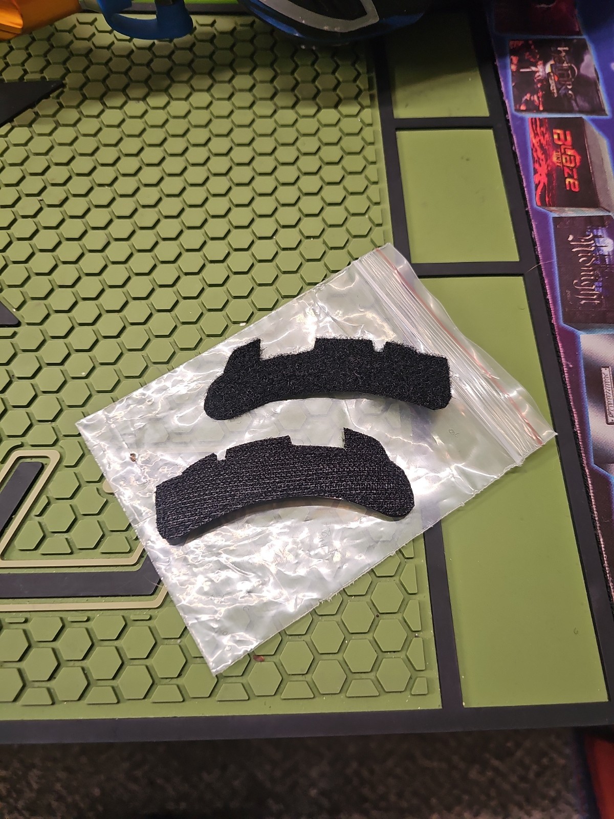 Paintball Destiny Purple Hook And Loop Patch