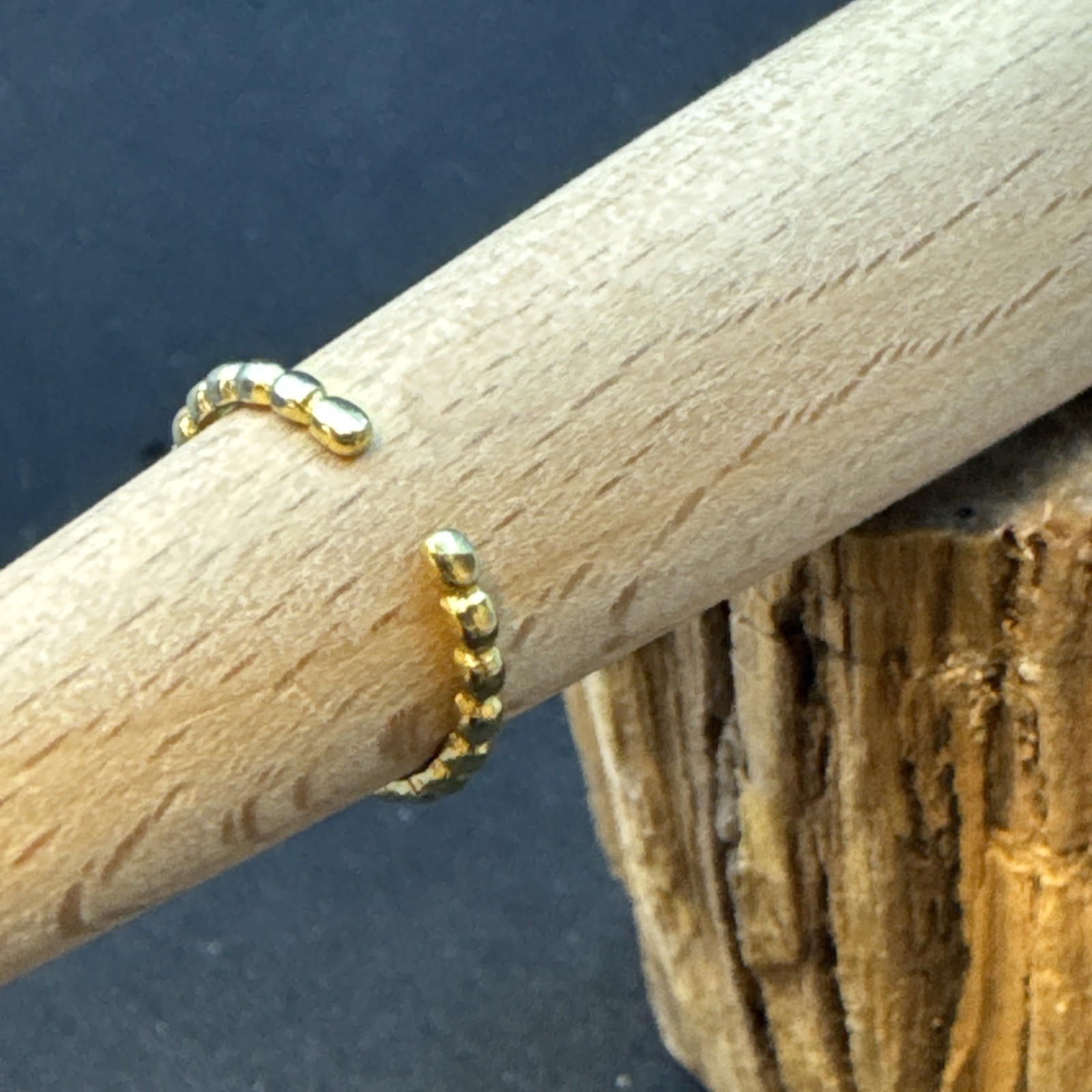 Yellow Tone Finish .925 Sterling Silver Toe Ring