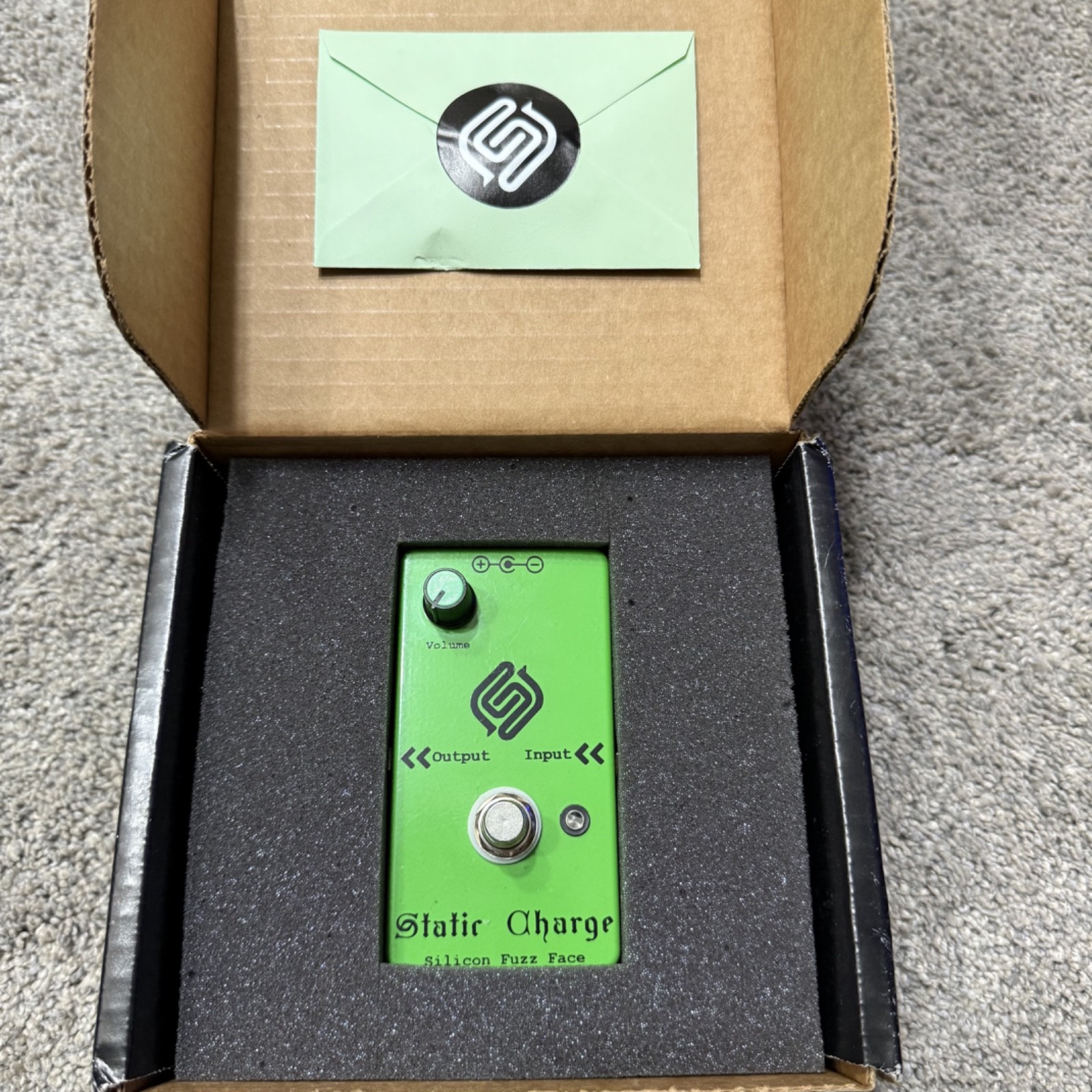 Slug Static Charge - Electric guitar effects pedal - Fuzz Face