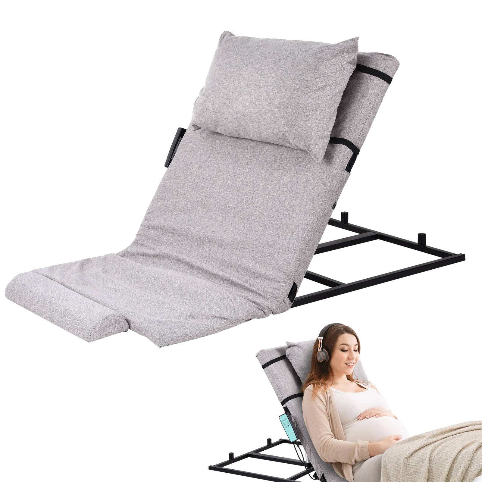 Rest With Backrest Armrest Back Lifting Bed