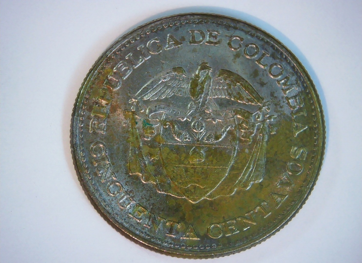 Costa Rica 1959 5 Centimos Costa Rica 5 Centimos (Libertador Simón Bolívar) Coin