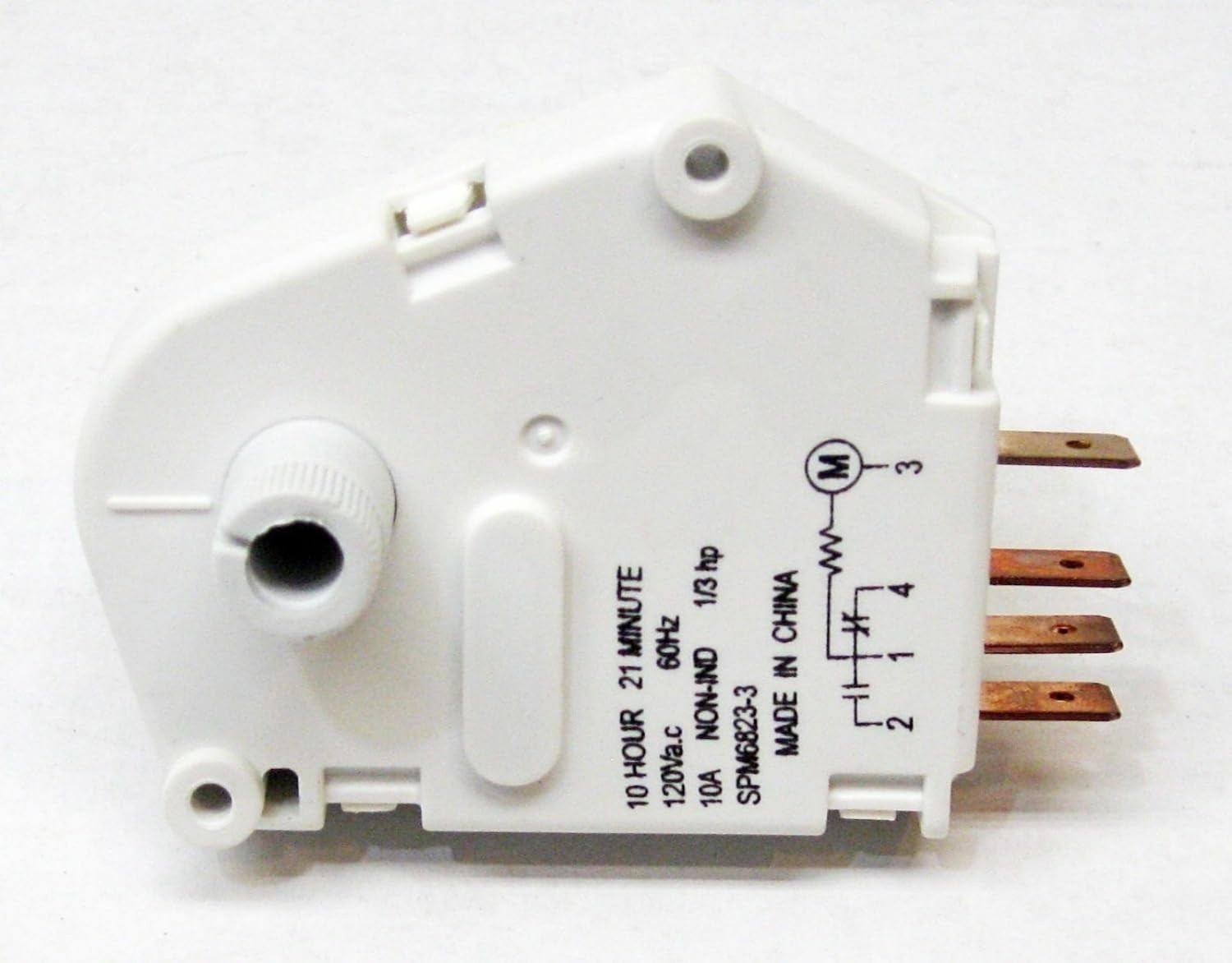 HEATING VARIOUS MFG SPM6823-3 Refrigerator Defrost Timer 1/2" Generic