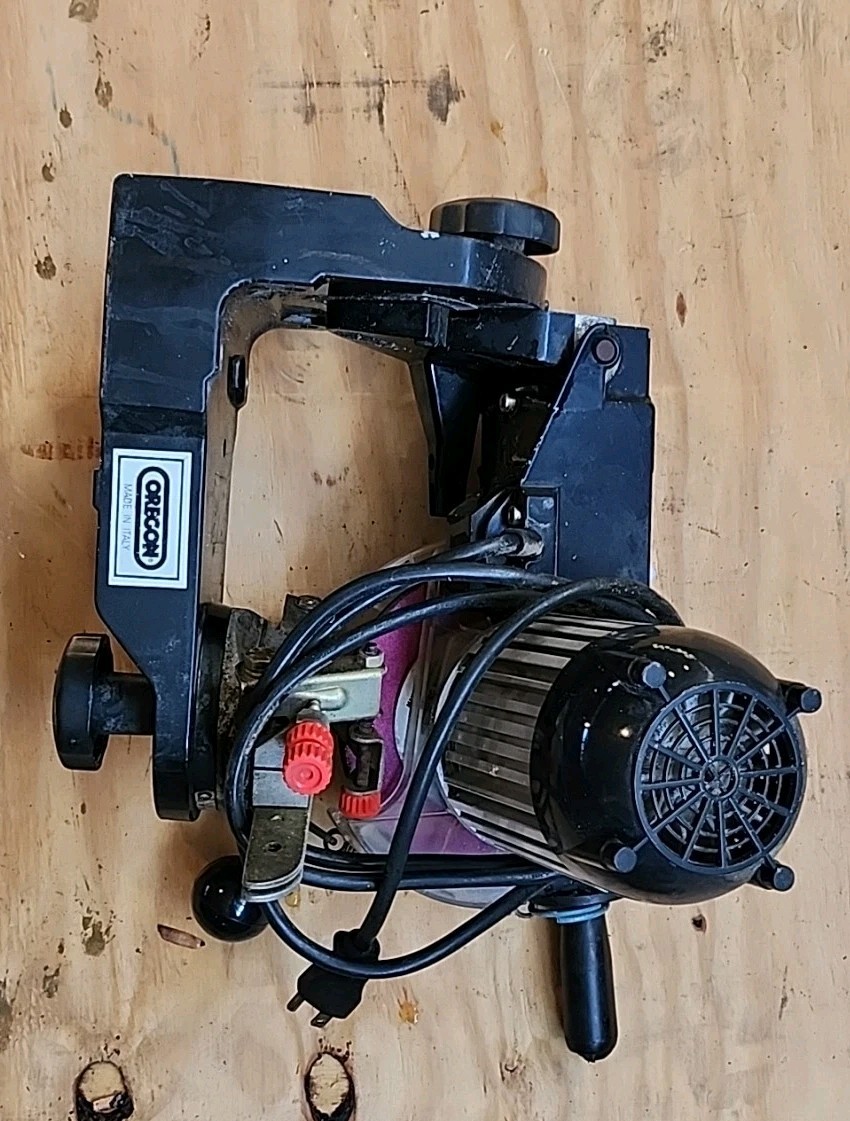 Oregon 511A Chainsaw Sharpener - RARE - Italy - 👍