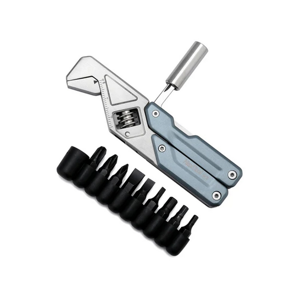 NexTool W2 Light Wrench Multitool Standard Tool Blue Stainless Handle - NE20293A