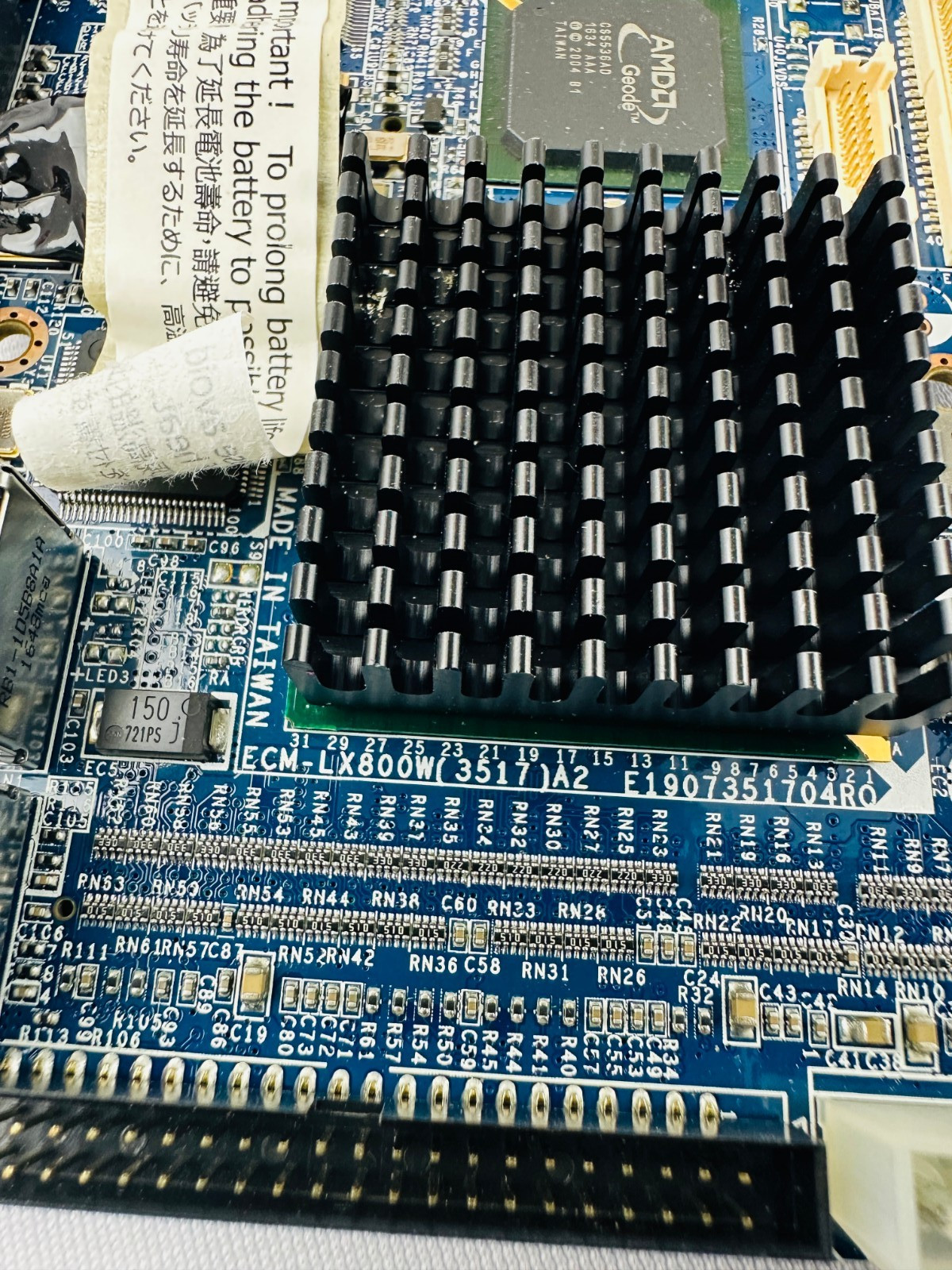 Avalue ECM-LX800W CPU Board