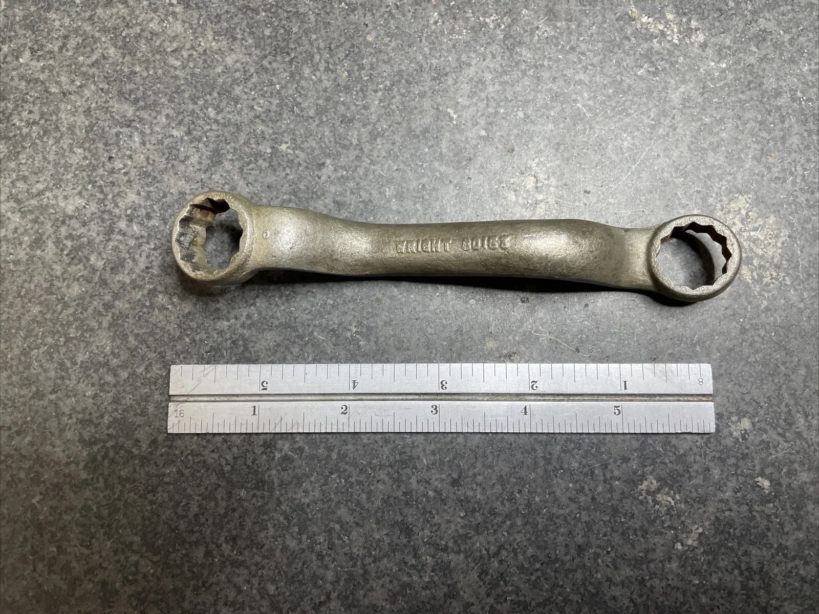 Wright wrench 80153 double box End 11/16” 5/8” 12 Point