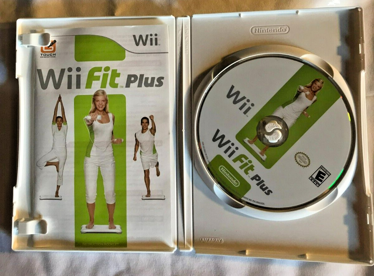 Wii Fit Plus DVD w/ Manual