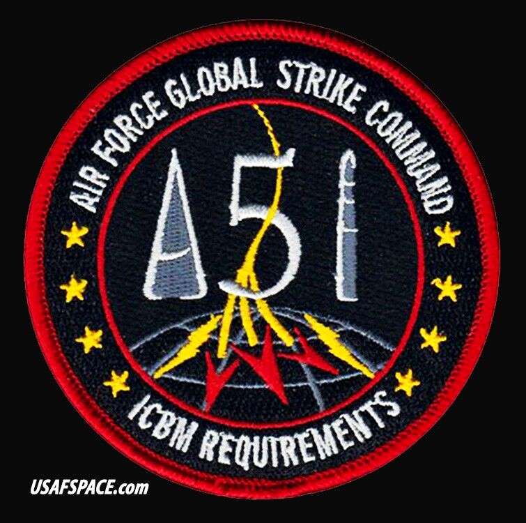 AIR FORCE GLOBAL STRIKE COMMAND-ICBM-A51-AFGSC-Barksdale AFB-USAF ORIGINAL PATCH
