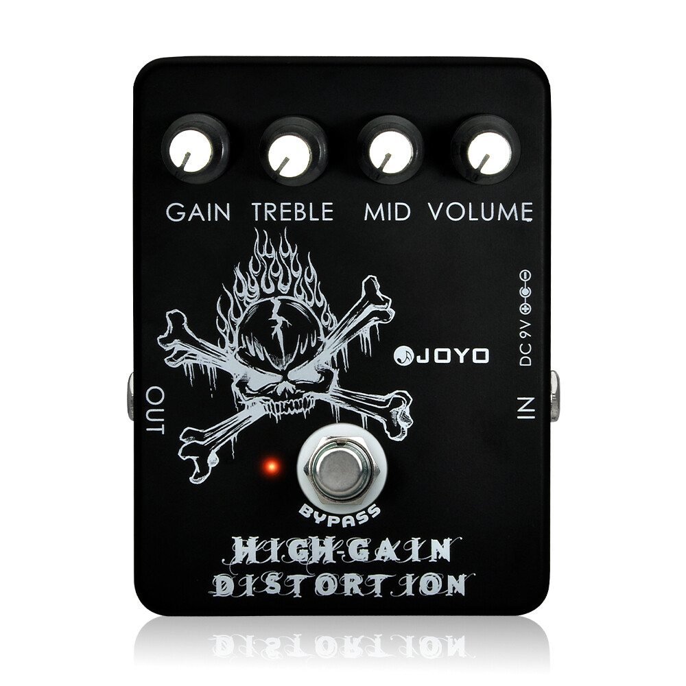 JOYO High Gain Distortion Guitar Pedal from Crunch to Heavy Metal Free Return