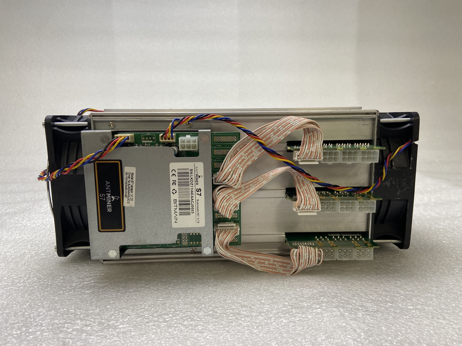 Bitmain Antminer S7 ~ 4.73 TH/s, WORKING - PULLED -