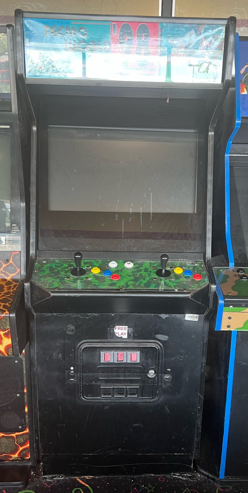 TECMO WORLD CUP 98 ARCADE MACHINE by TECMO 1998