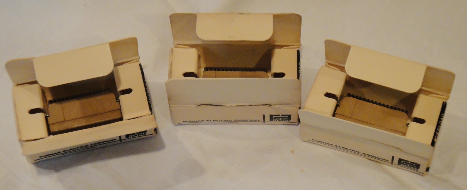 (3) FURNAS E 39 Thermal Overload Heater Elements NEW OLD STOCK