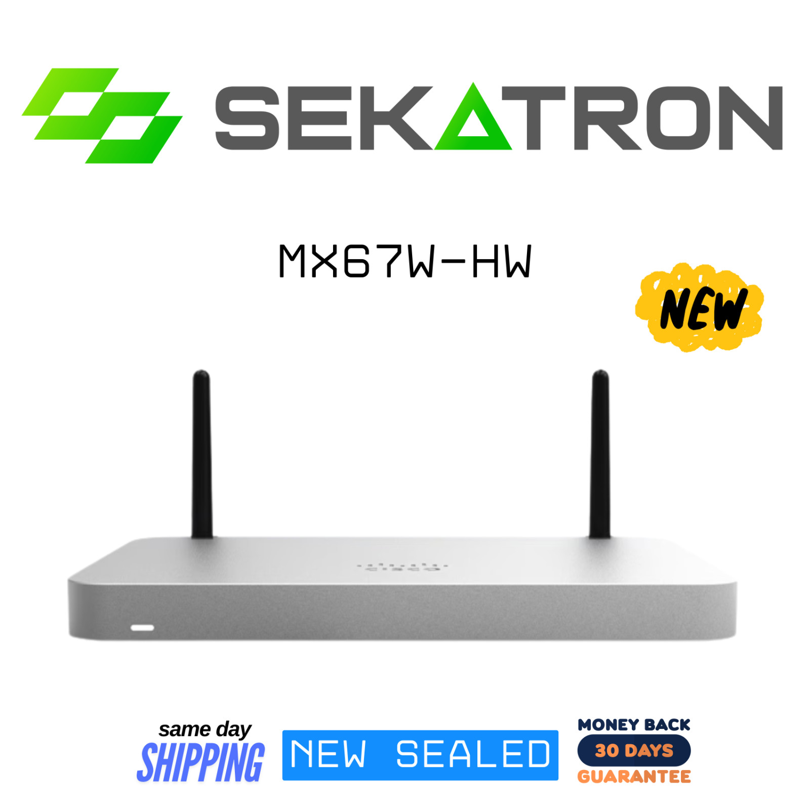 📡 [NEW] Meraki MX67W-HW Wireless Security Appliance ⚡FastShip