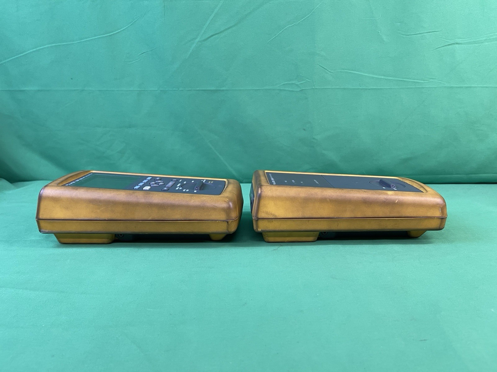 Fluke DSP-100 LAN CableMeter & DSP-SR Smart Remote Power Tested Blank Display