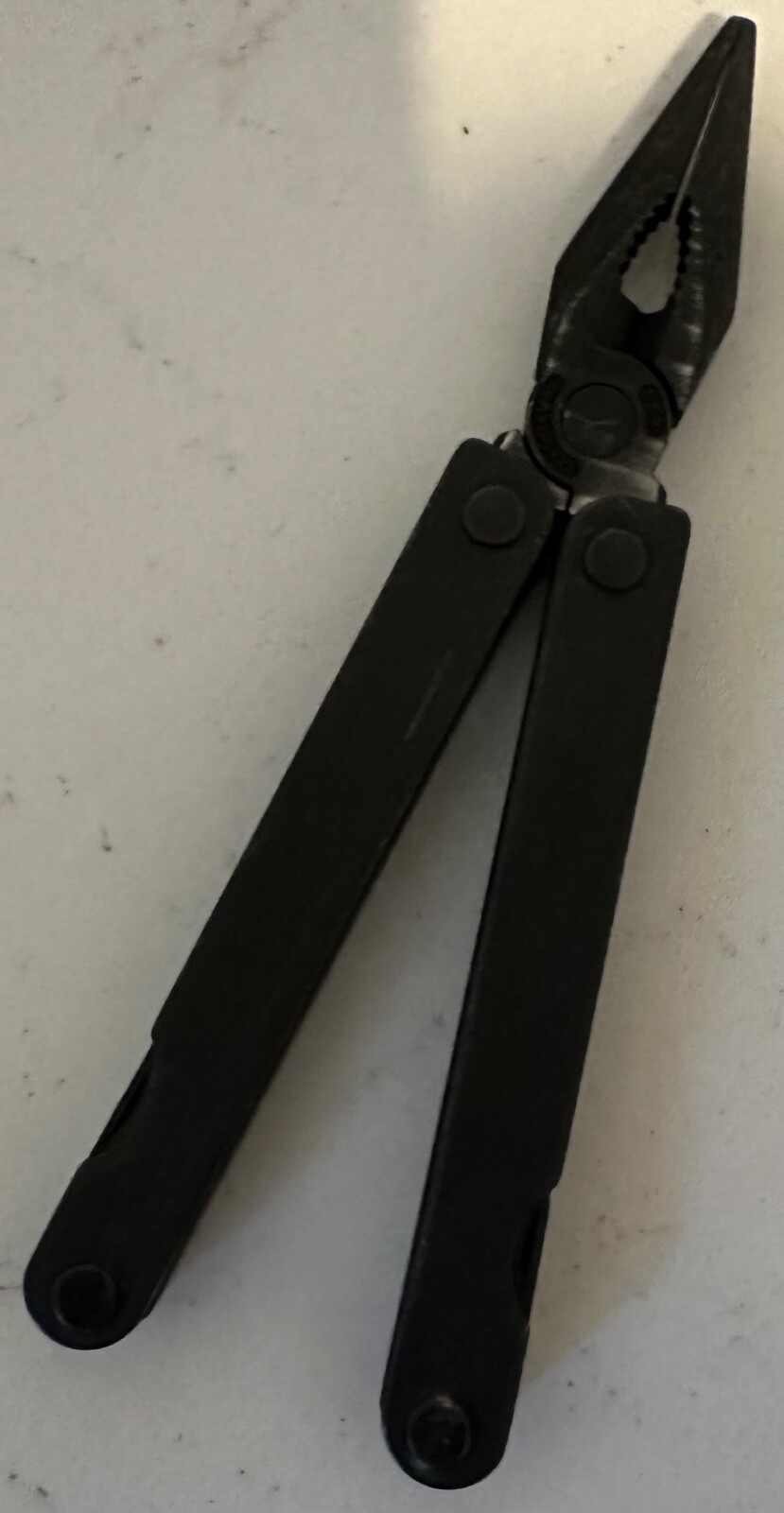Leatherman 1992 Black Multi Tool With Leather Sheath Barely Used