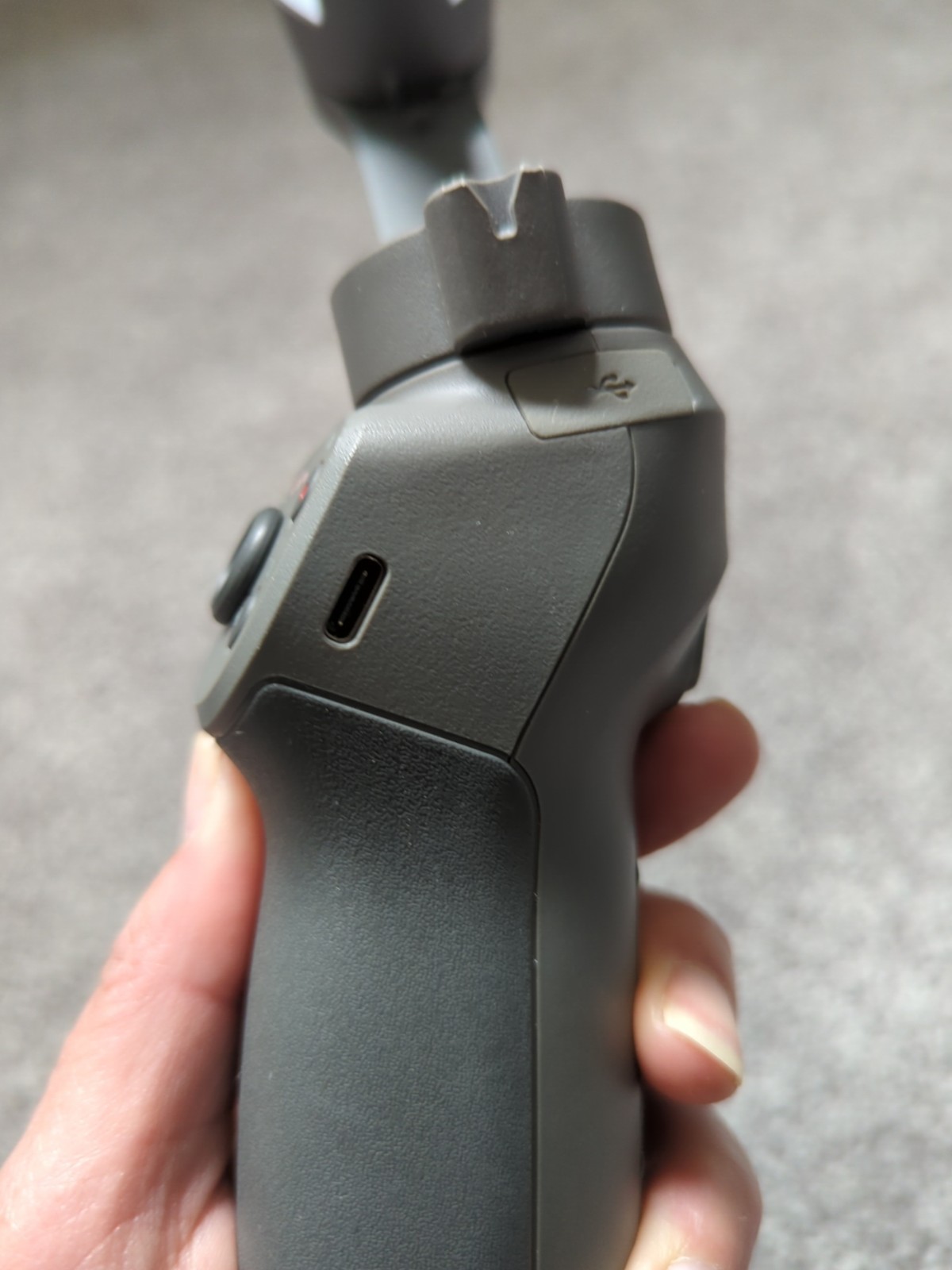 DJI Osmo Mobile 3 Smartphone Gimbal Stabilizer Gray Tested Powers On