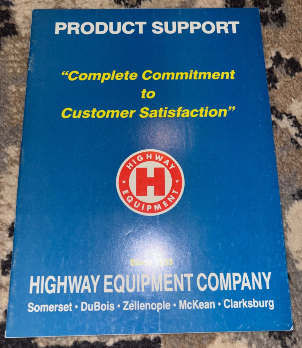 Highway Equipment Company Fiat Allis Gradall Dealer Brochure AMIL25