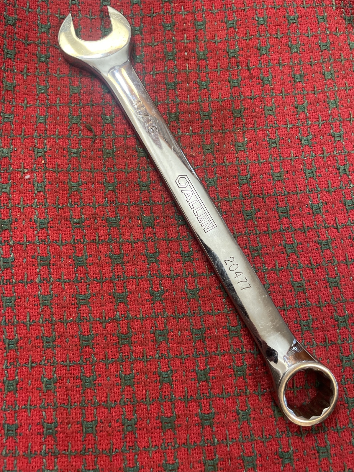 Allen tools 11/16 Wrench 🇺🇸 full polish combination 20477 Excellent