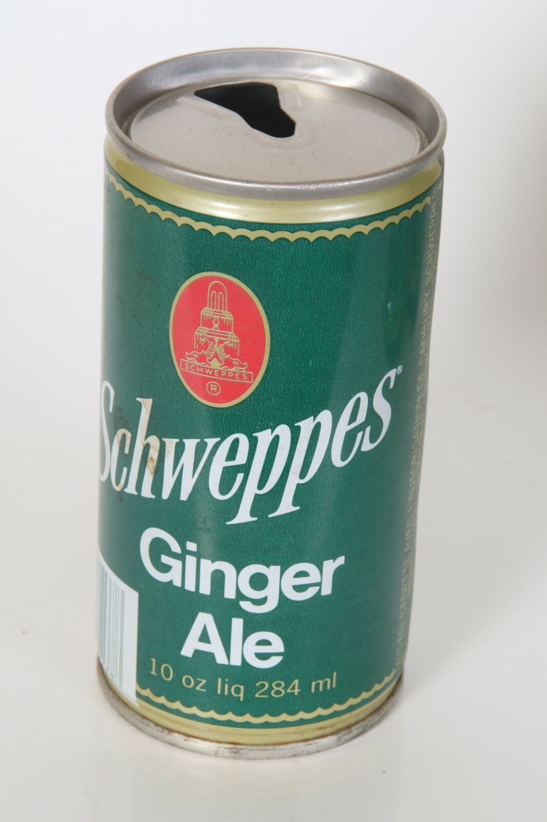 Schweppes Ginger Ale soda can - 10oz - 284ml