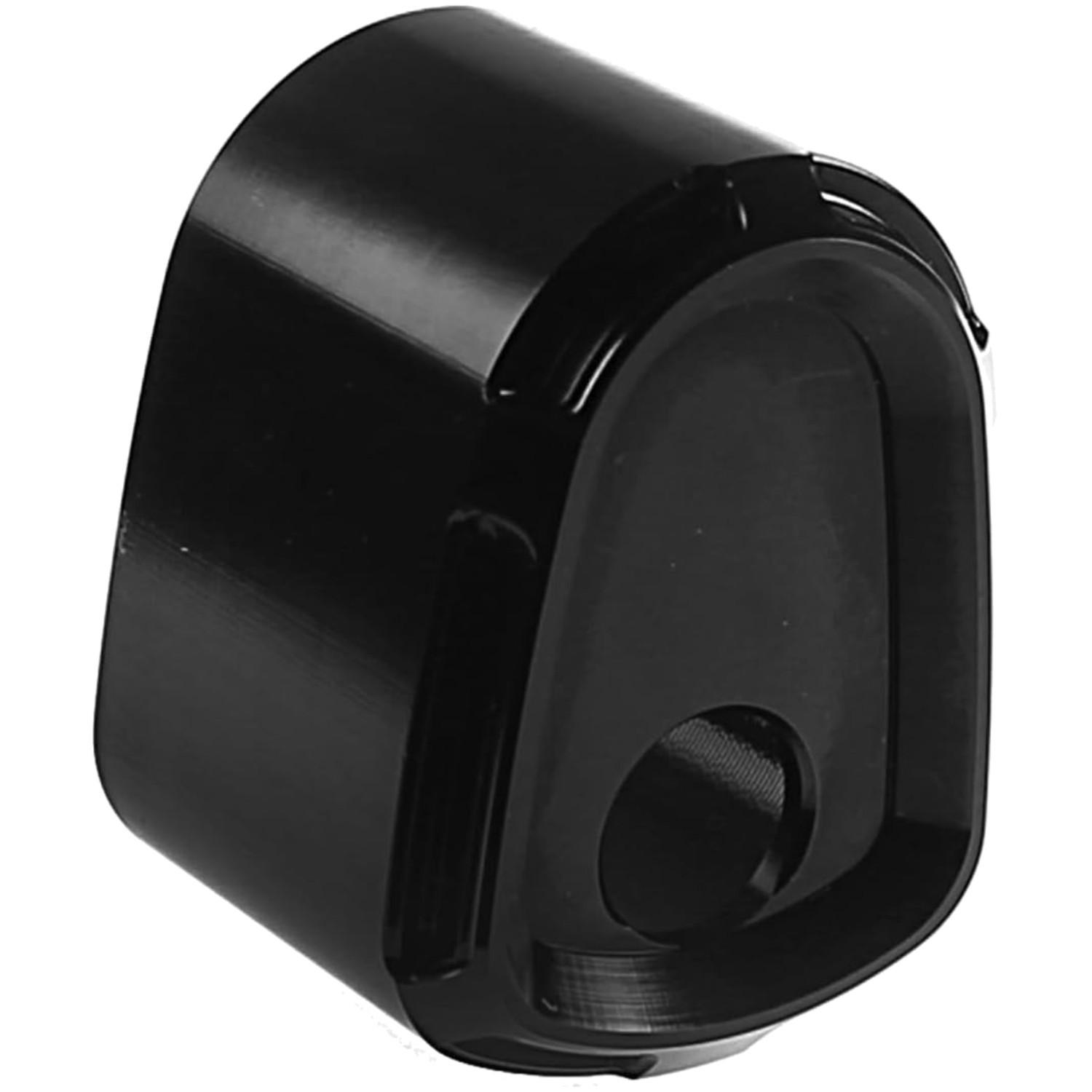 Robust All-Black Ignition Switch Cover for Harley Touring, Street & Road Glide