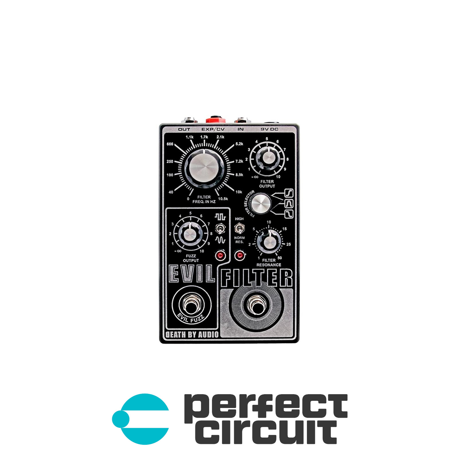 Death By Audio Evil Filter Pedal EFFECTS - NEW - PERFECT CIRCUIT
