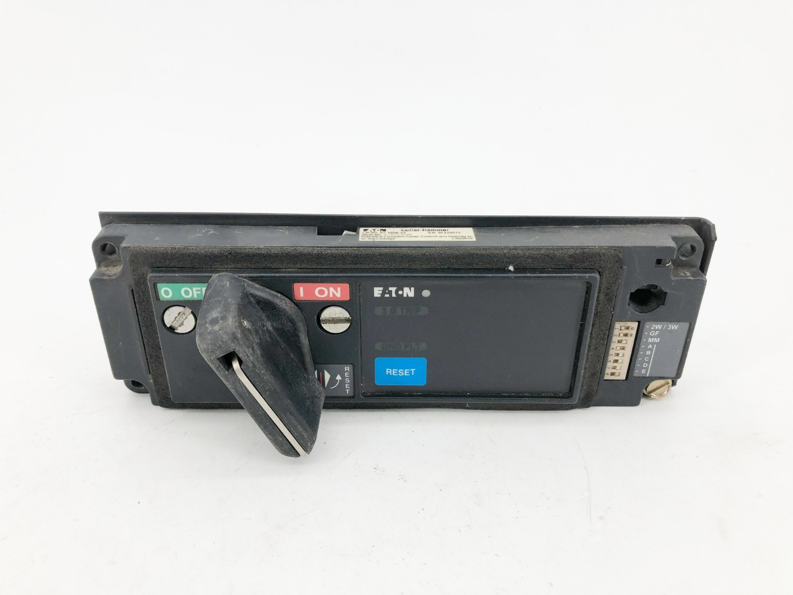 Eaton Cutler Hammer 97-1908-44 Compact Cover