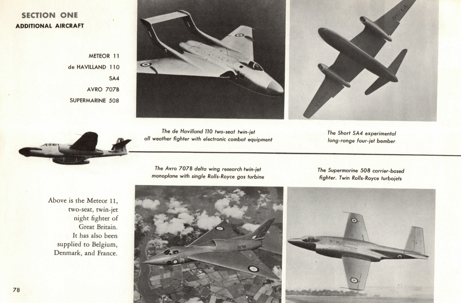 180 p. 1955 AF MANUAL 355-10 AIRCRAFT RECOGNITION FOR GROUND OBSERVER On Data CD