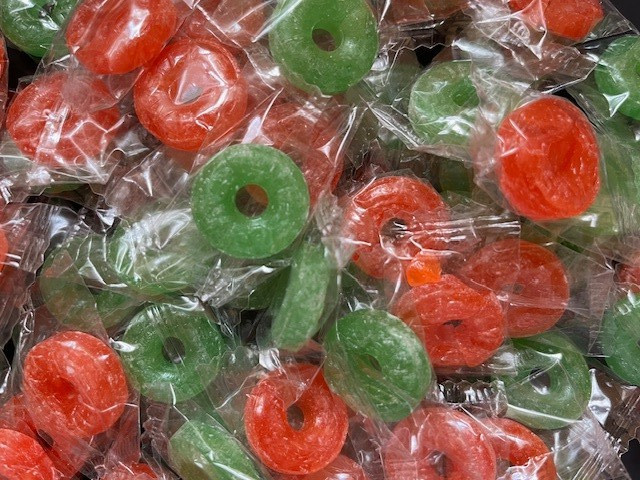 LifeSavers Life Savers WATERMELON AND ORANGE Hard Candy- BULK CANDY-1/2 POUND